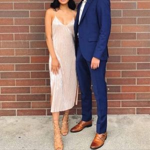 Zara - Pleated Midi Dress